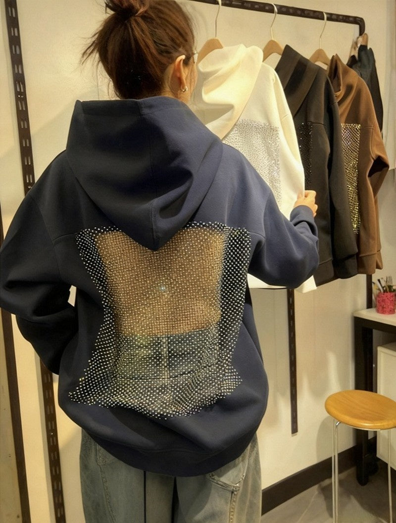 Crystal Mesh Hoodie